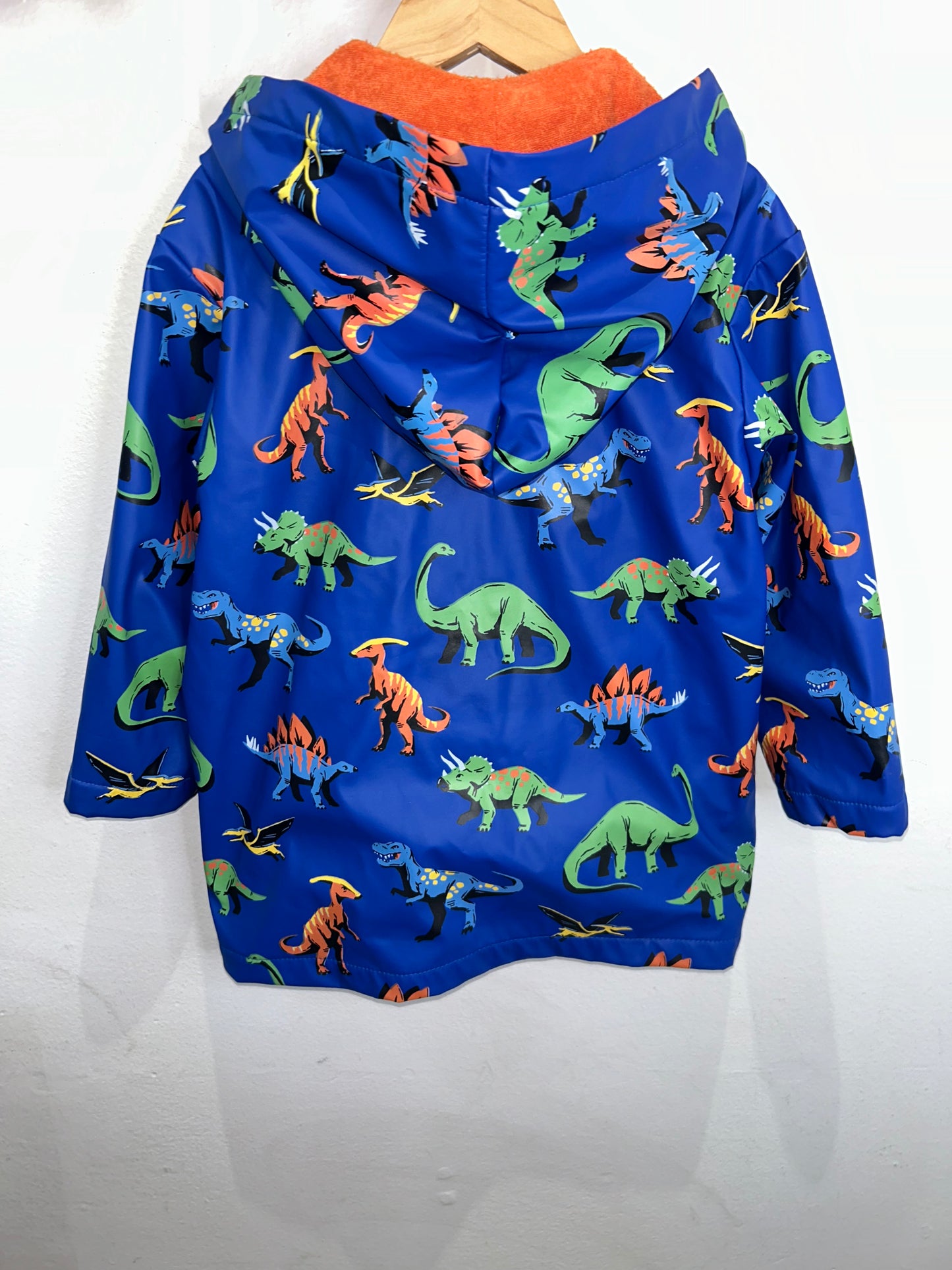 Hatley dinos terry rainjacket 4y