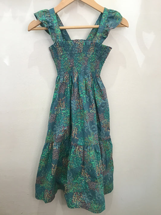 Tea Collection smocked garden dress 5y