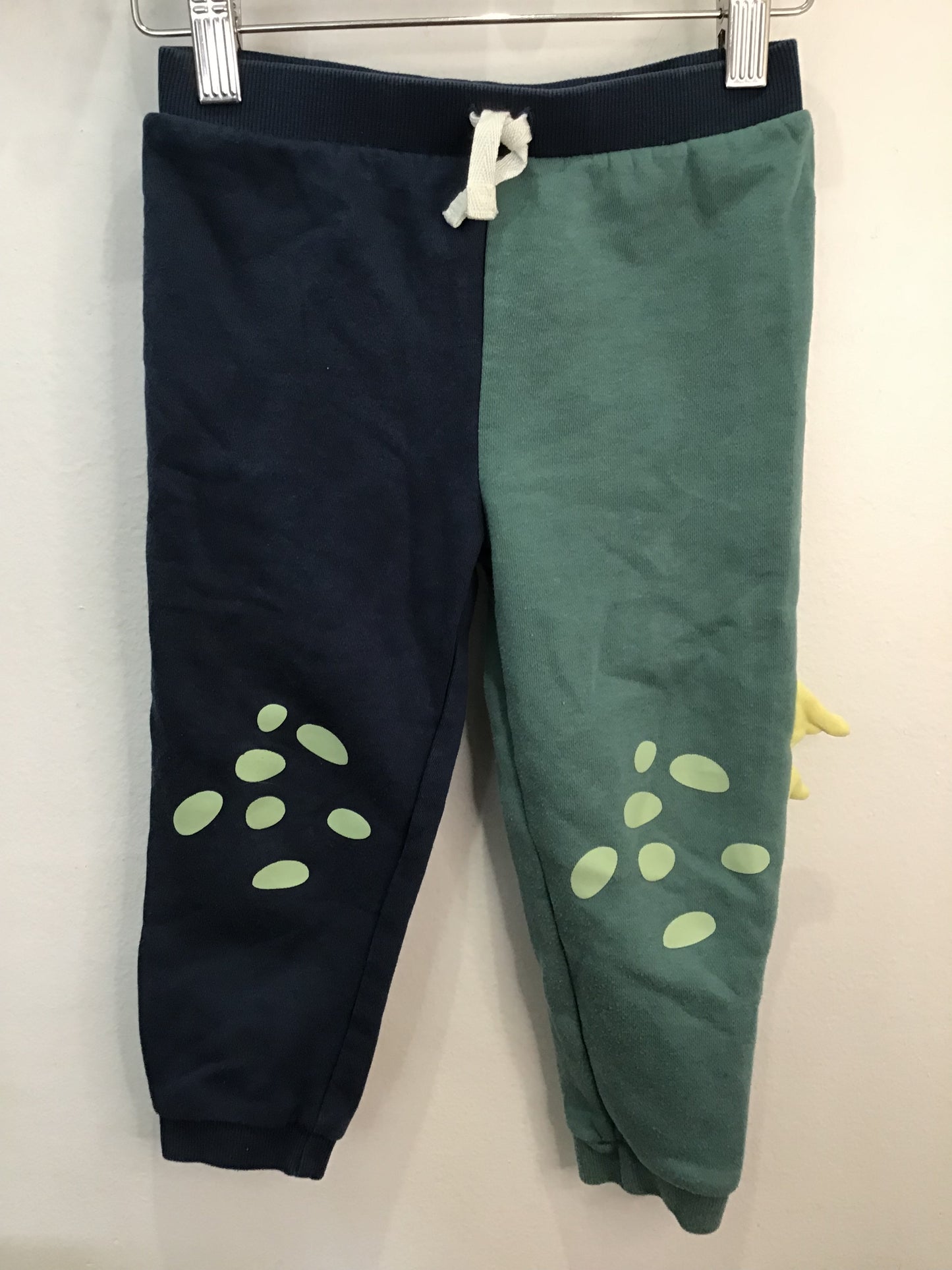 Joggers teal dino 2-3y