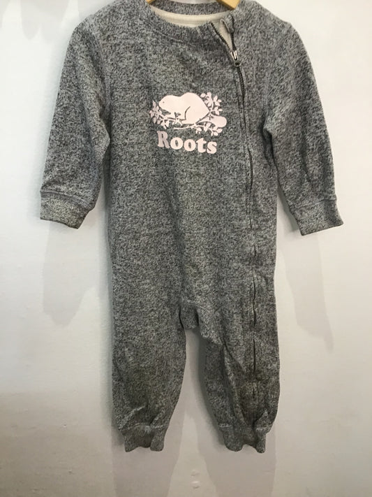 Romper Roots grey 18-24m