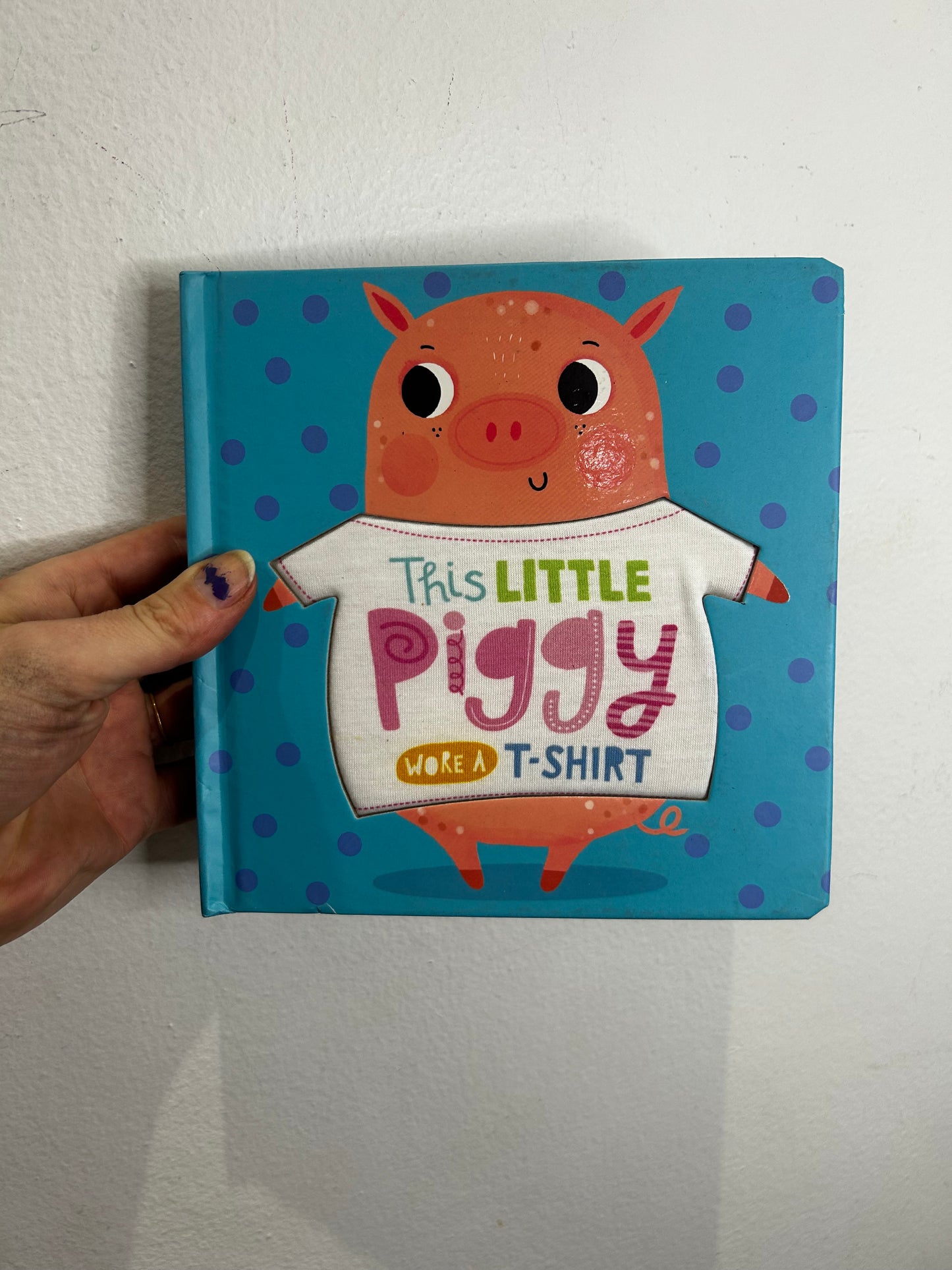 This little piggy wore a tshirt