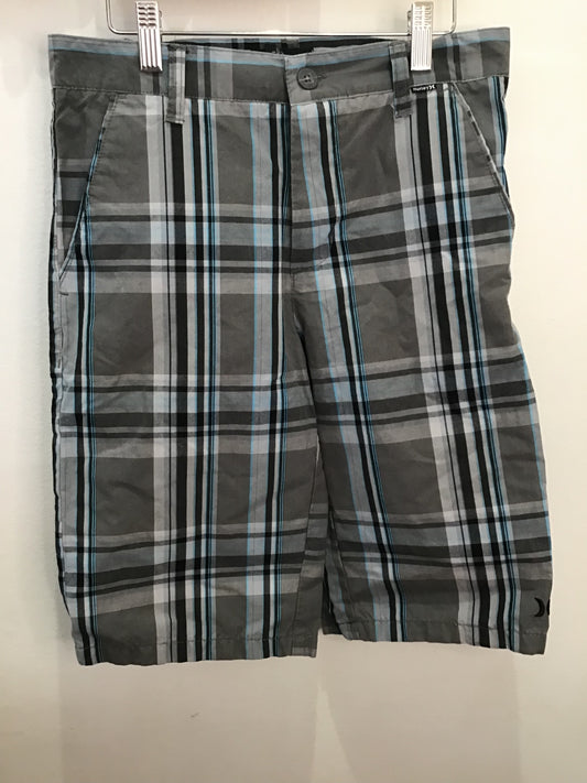 Shorts Hurley checkered 14y