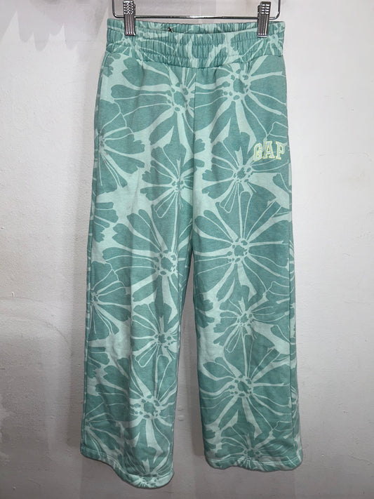 Teal print joggers 10y