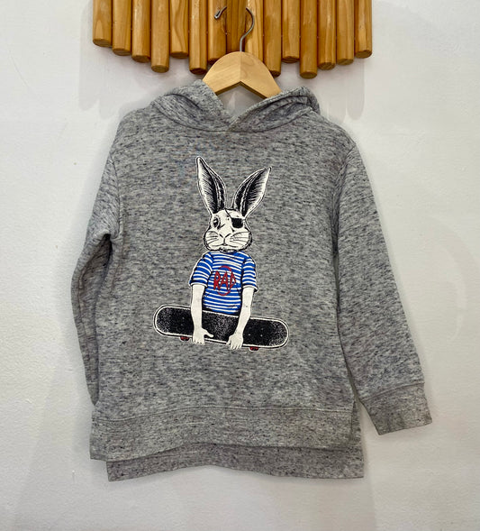 Cotton On Kids bunny hoodie 5y