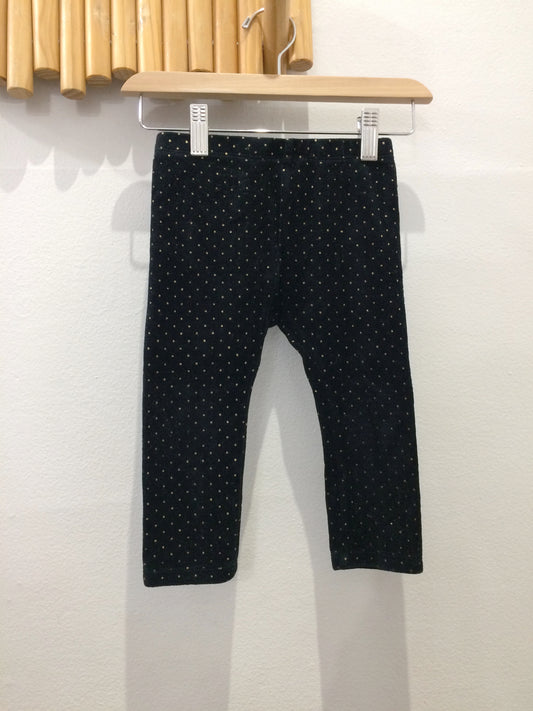 Dots brushed leggings 24m