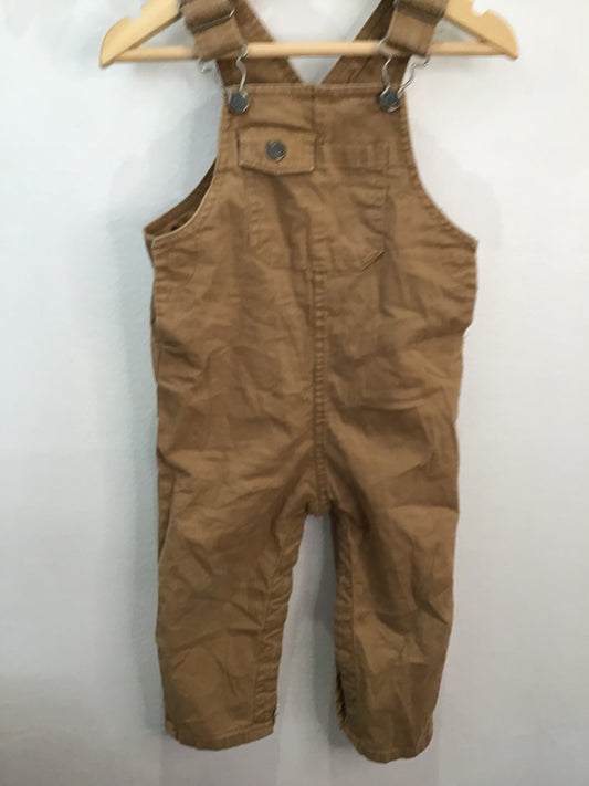 Brown overalls 12m