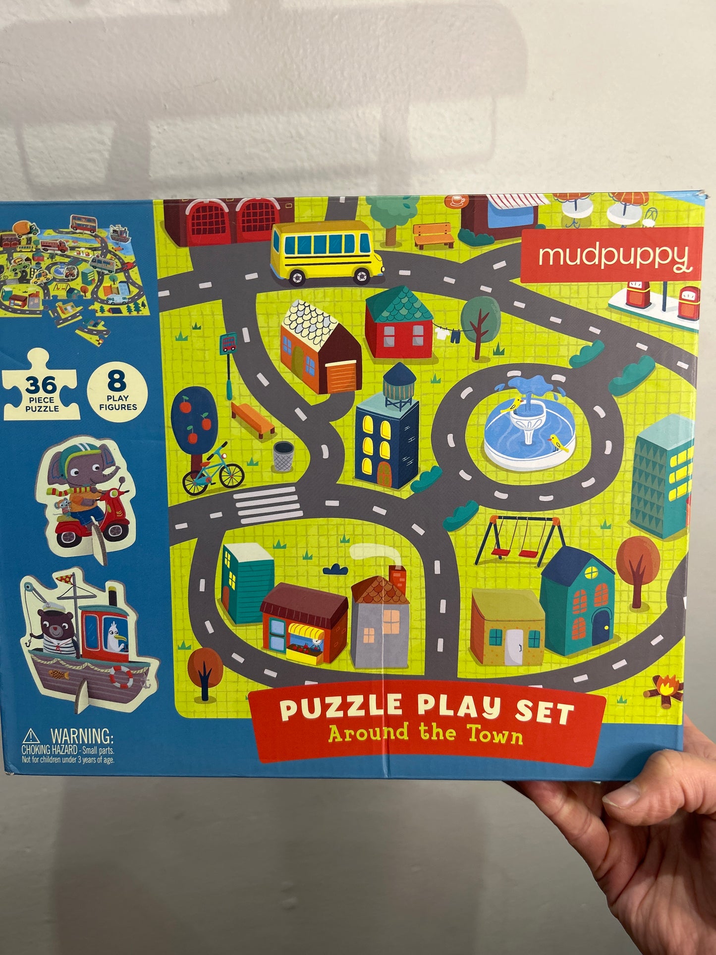 Mudpuppy transportation puzzle 36 pieces