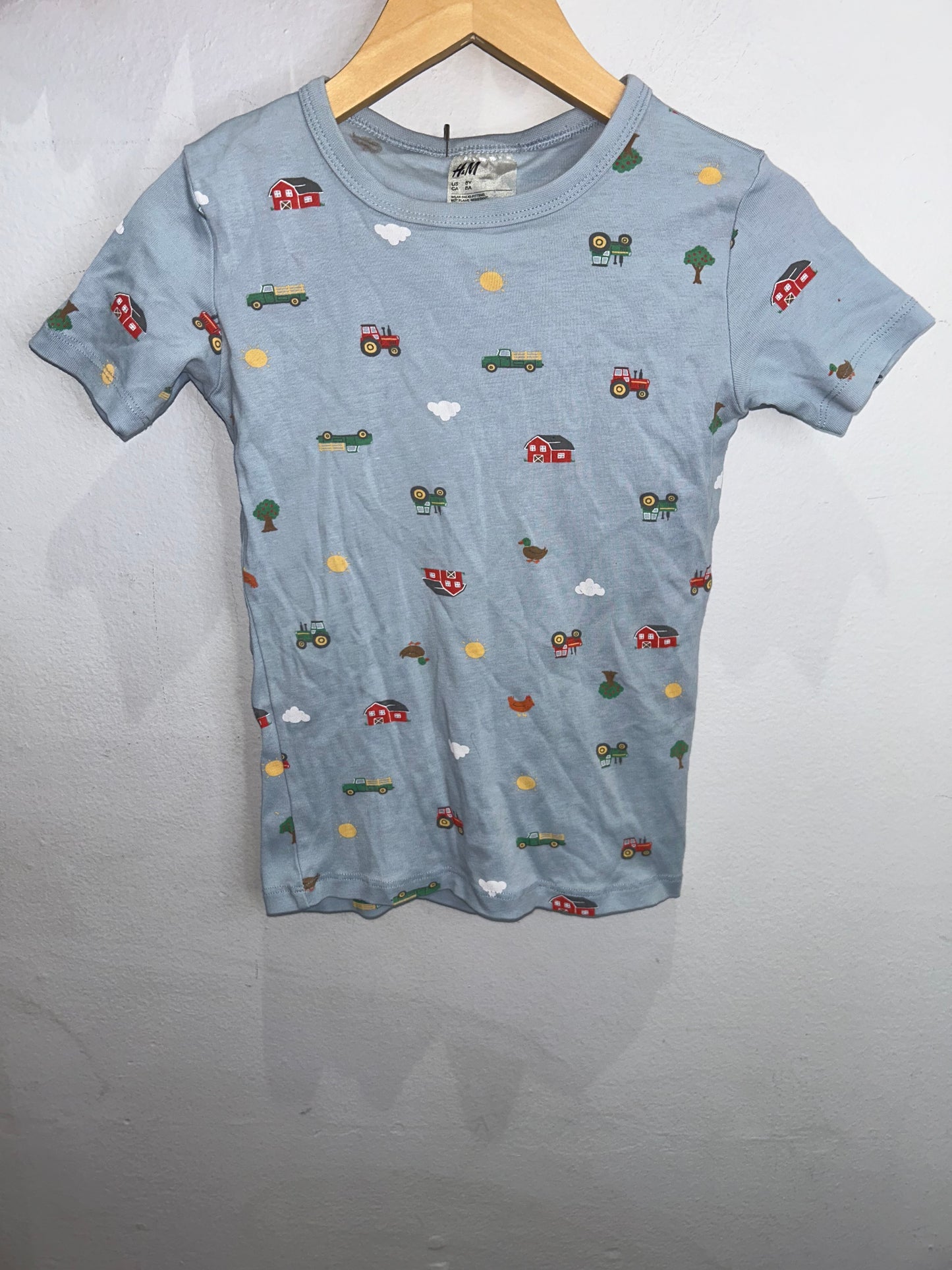 Farm shorty pyjamas 8y