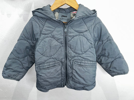 Grey lightweight jacket 18-24m