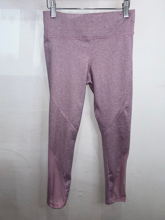 Purple go-dry activewear leggings 10-12y