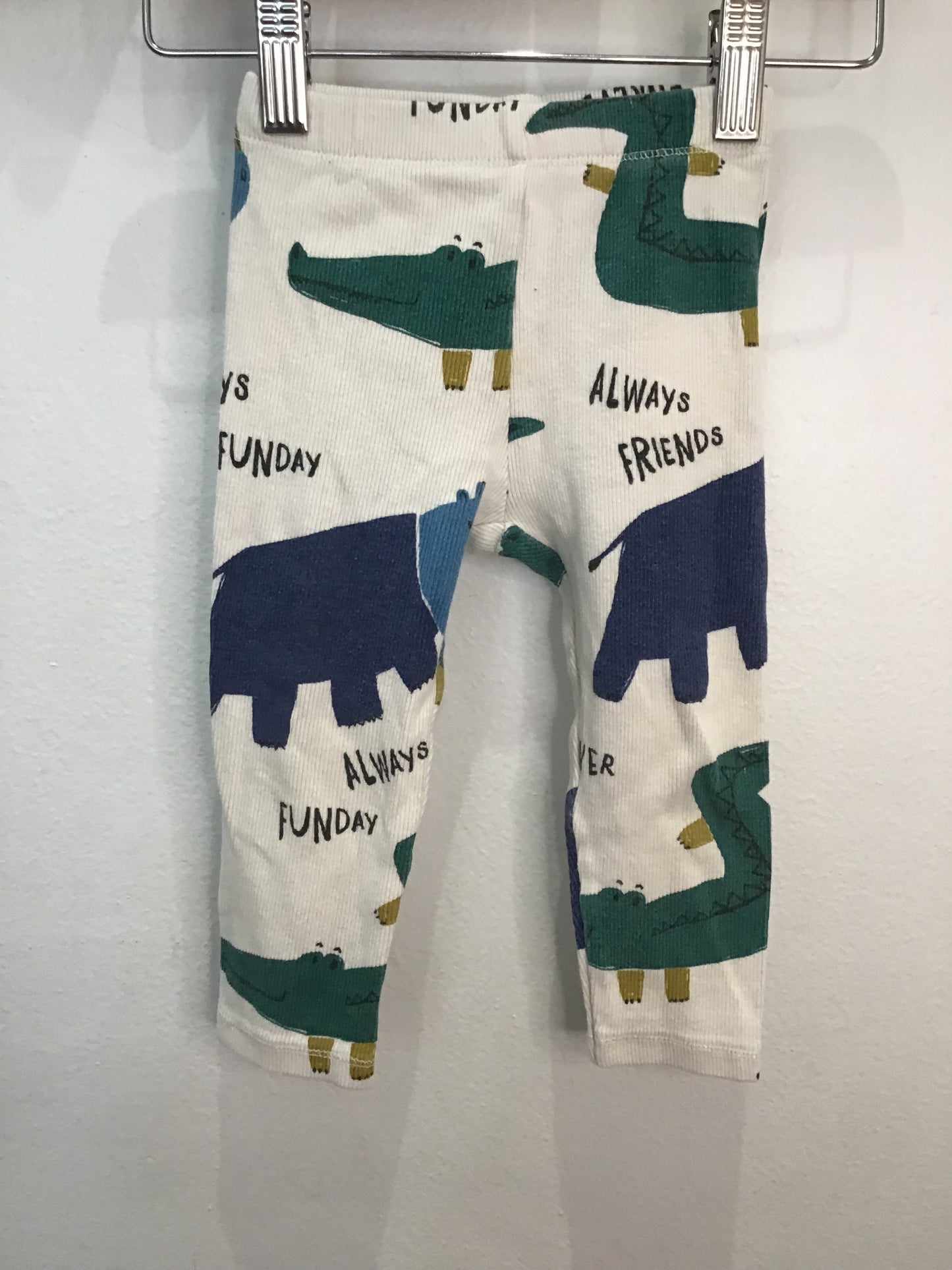 Pants ribbed forever fun day 12-18m