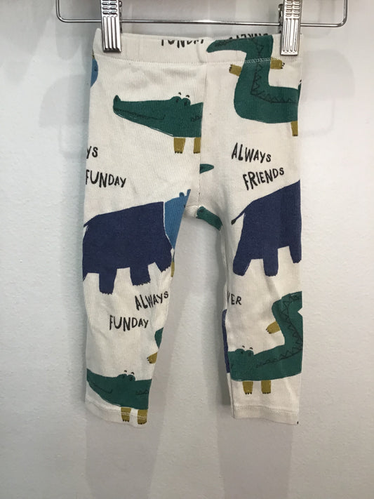 Pants ribbed forever fun day 12-18m