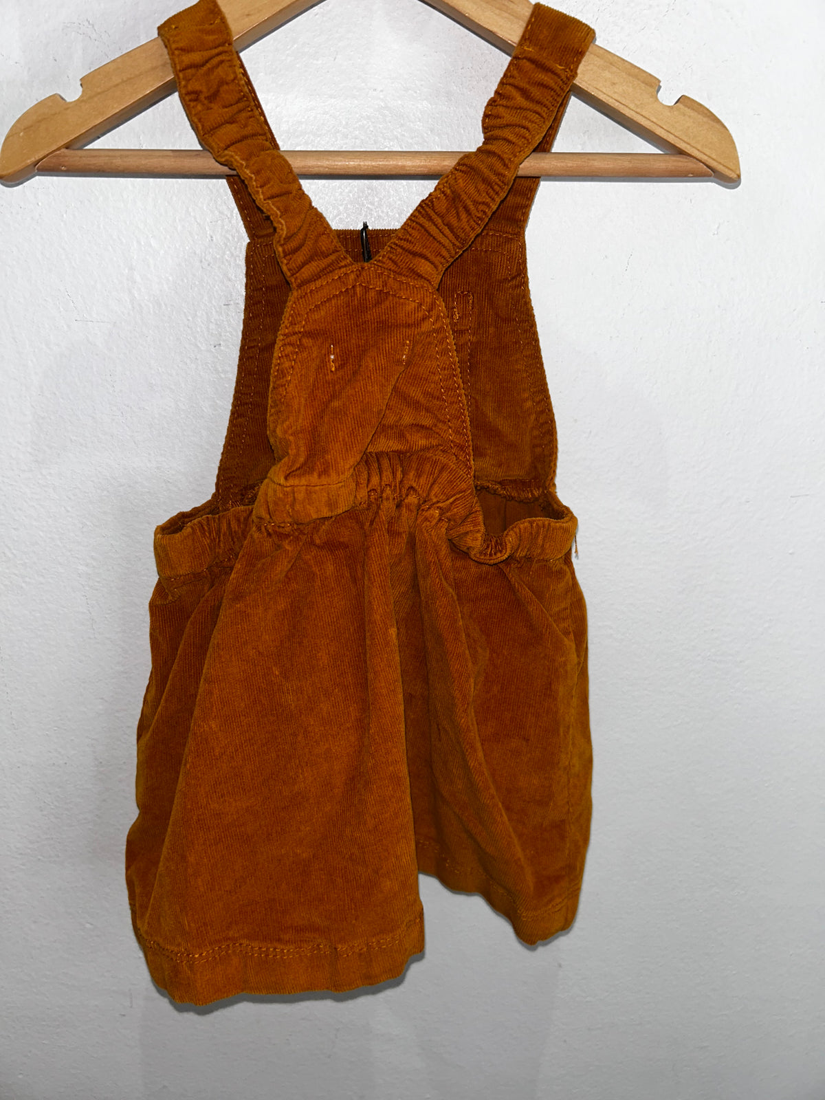 Brown skirt romper 12-18m