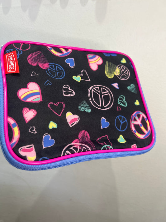 Thermos peace hearts lunch box