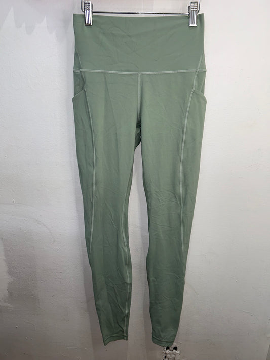 Lululemon teal high waist leggings - size 4