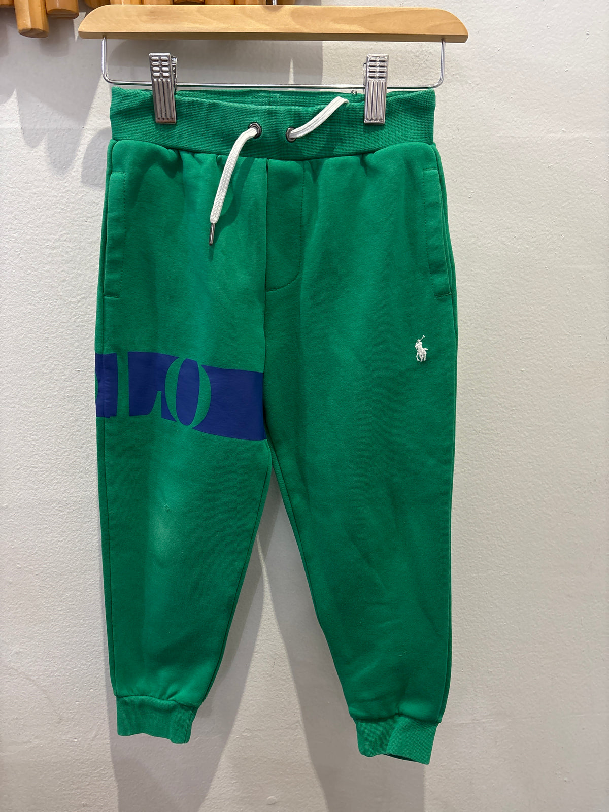 Green polo joggers 5y*