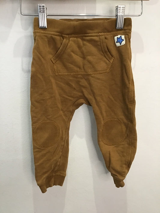 Brown koala pocket pants 9-12m