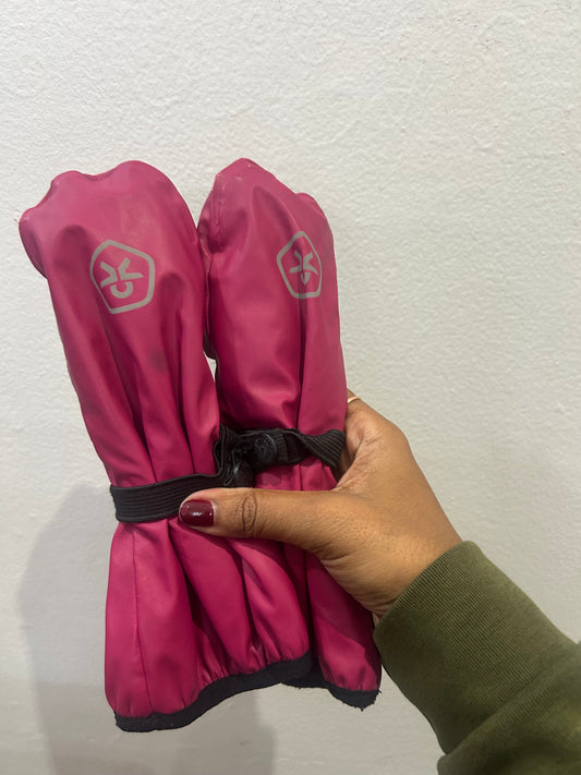 Colorkids magenta mitts 4-6y*