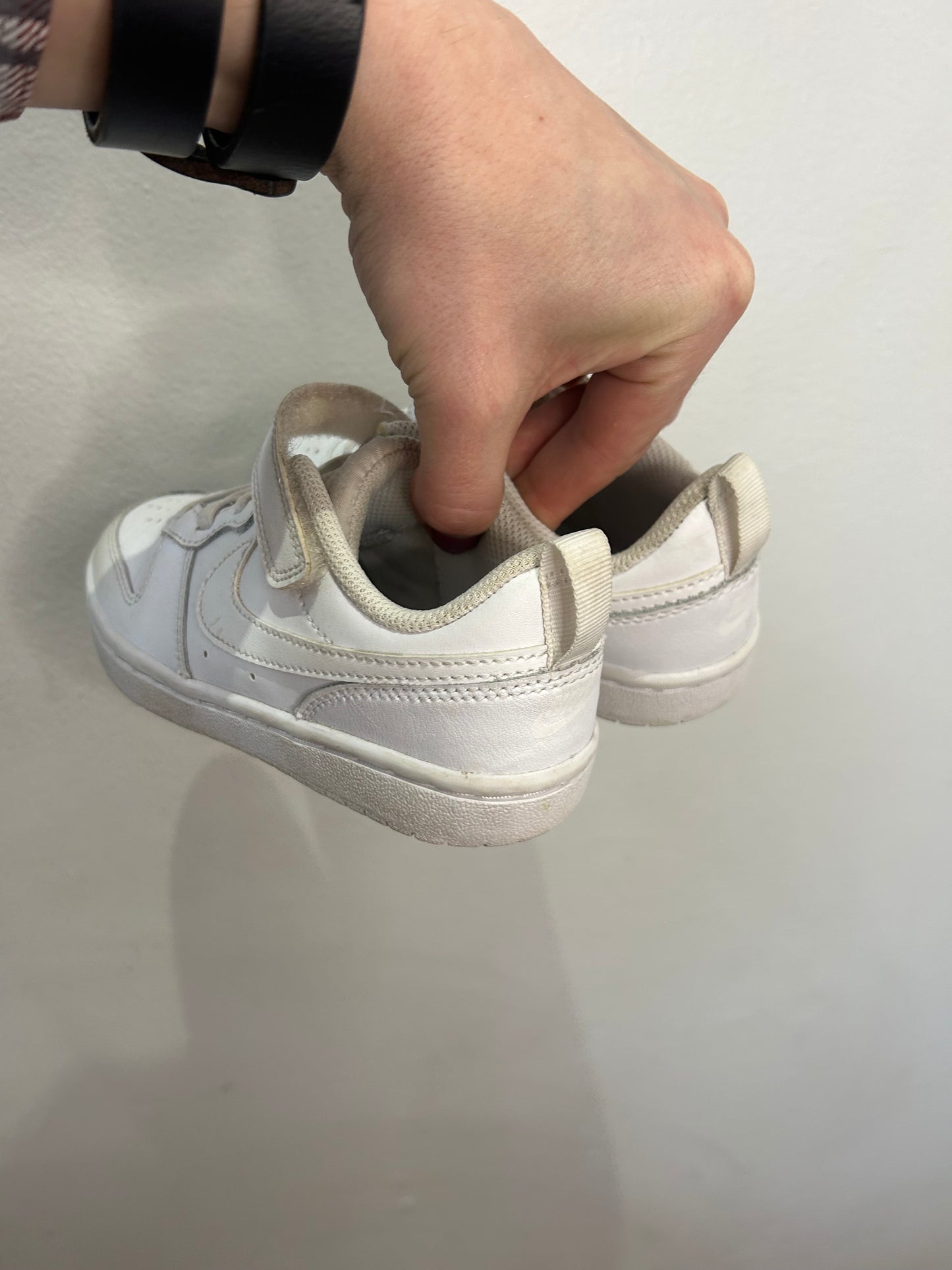 C12.5 white Nikes