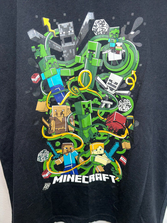 Minecraft tee 10-12y