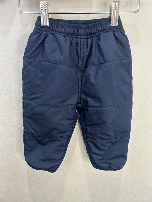 The North Face fleece lined waterproof pants 6-12m