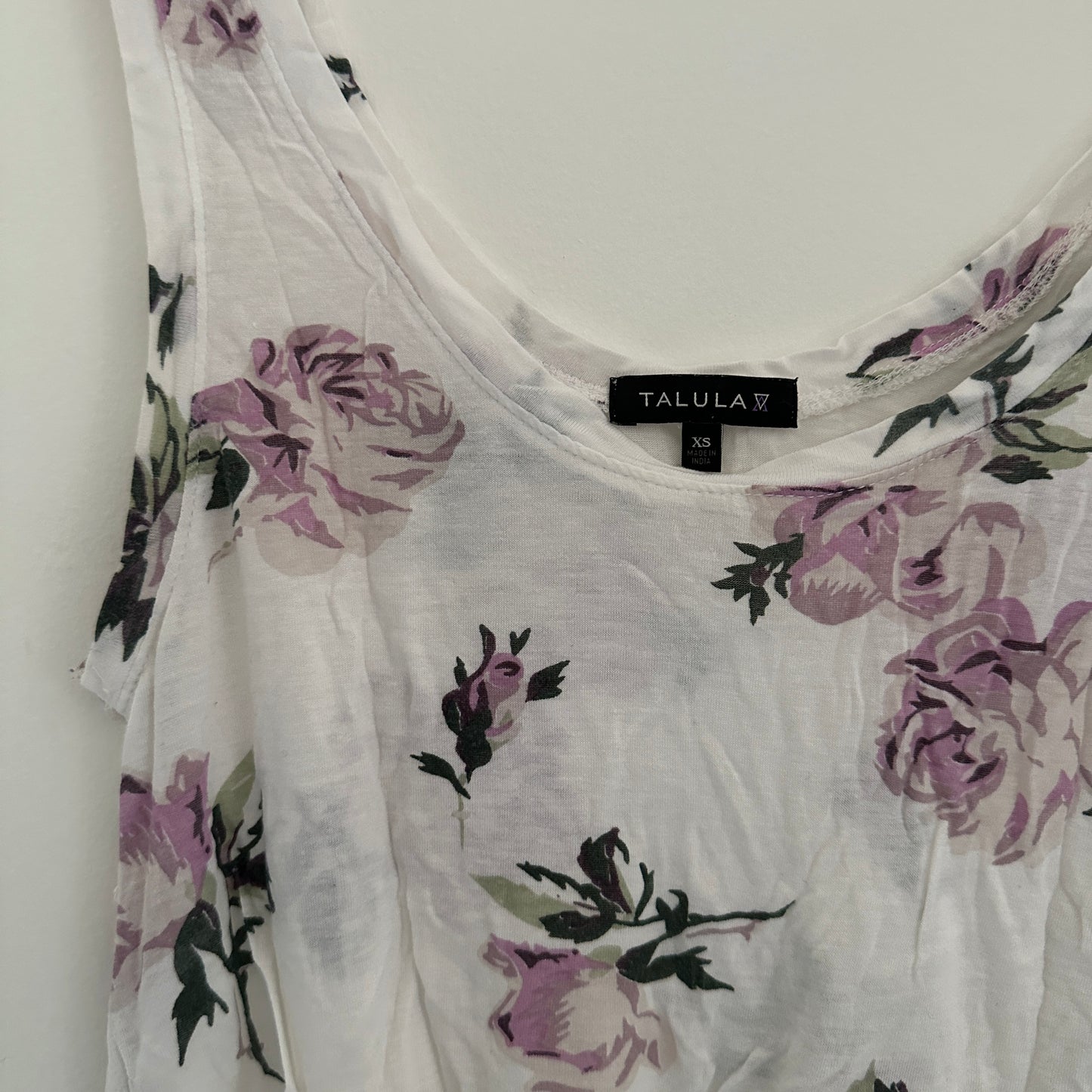 Floral Tank- adult XS