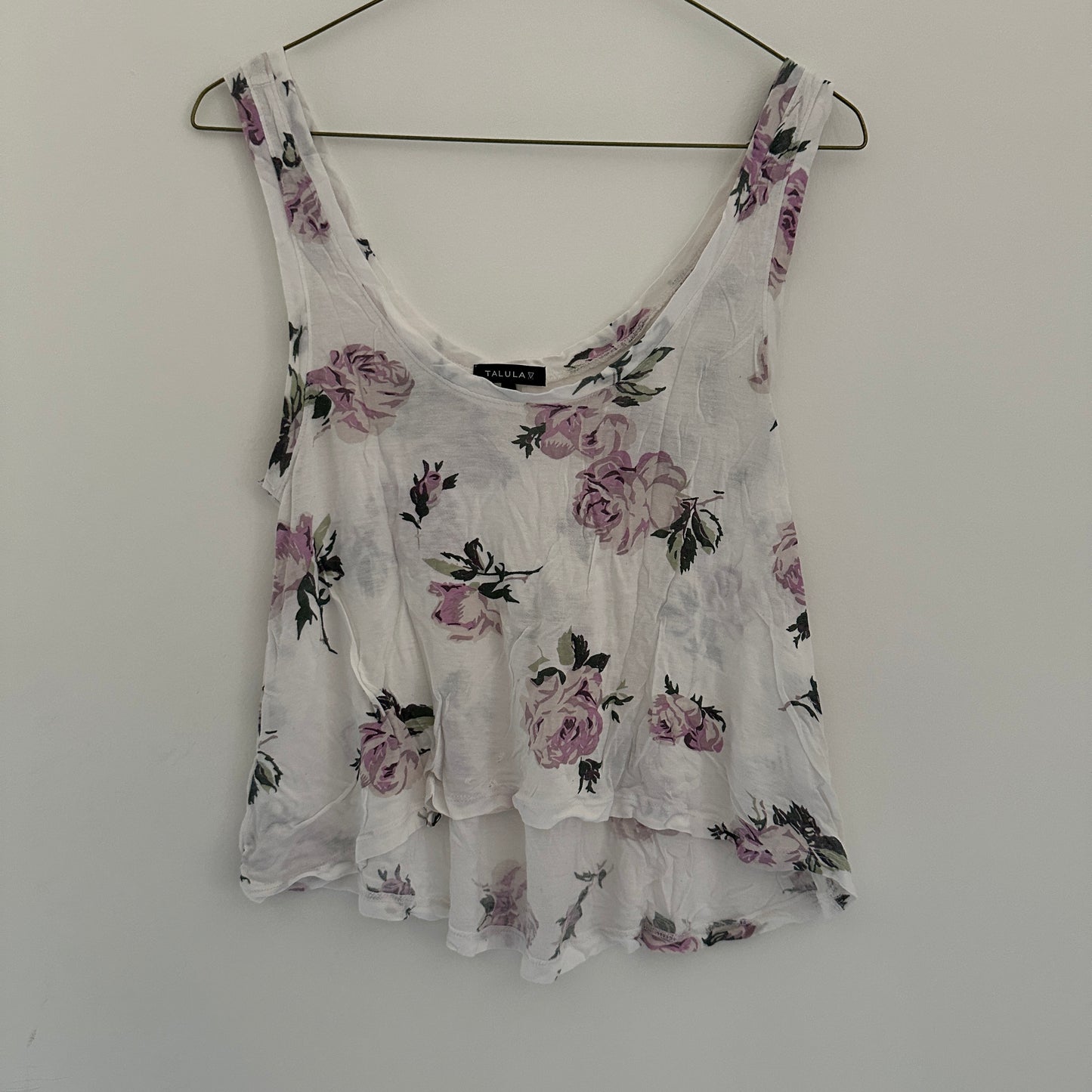 Floral Tank- adult XS