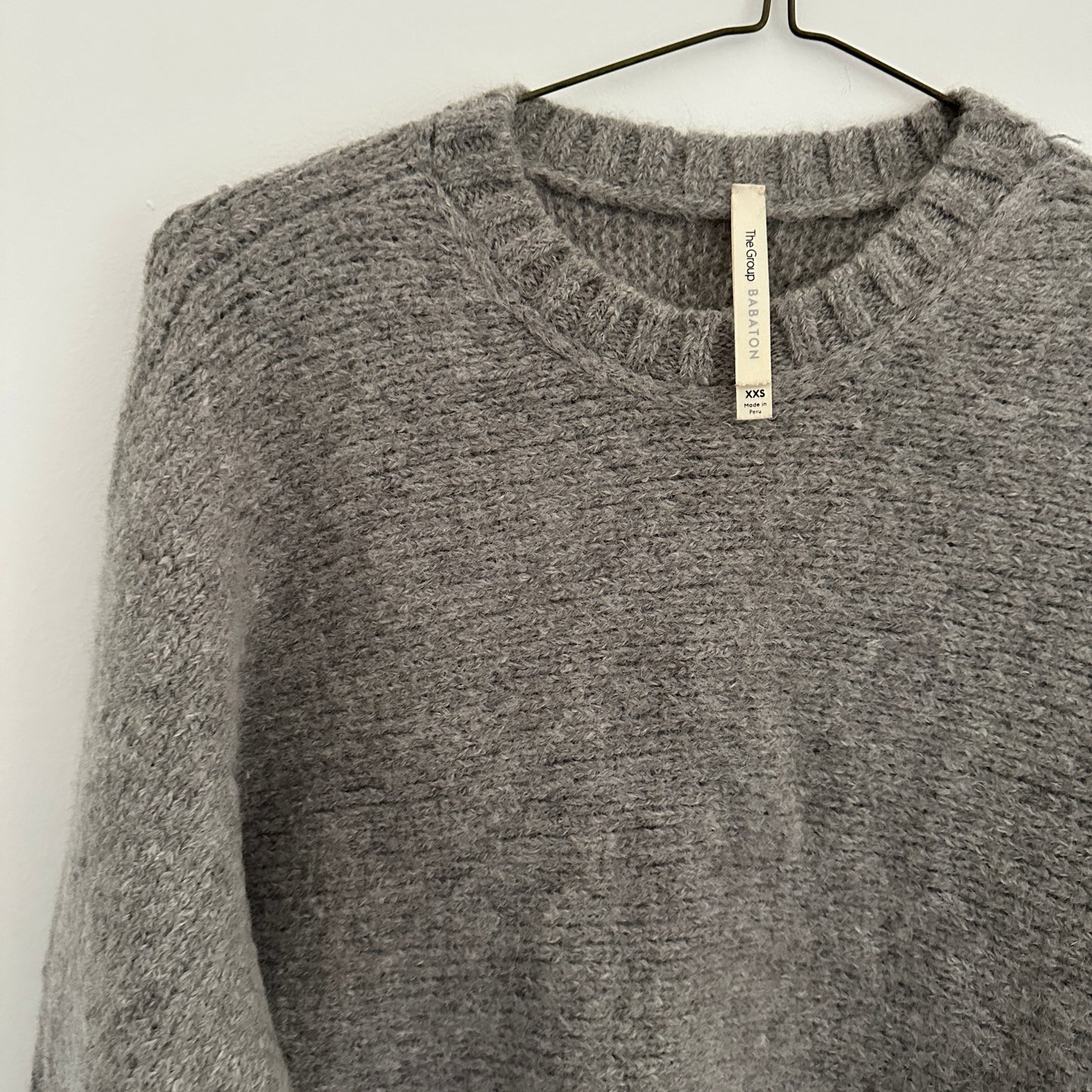 Maurier Sweater (100% alpaca)- adult XXS