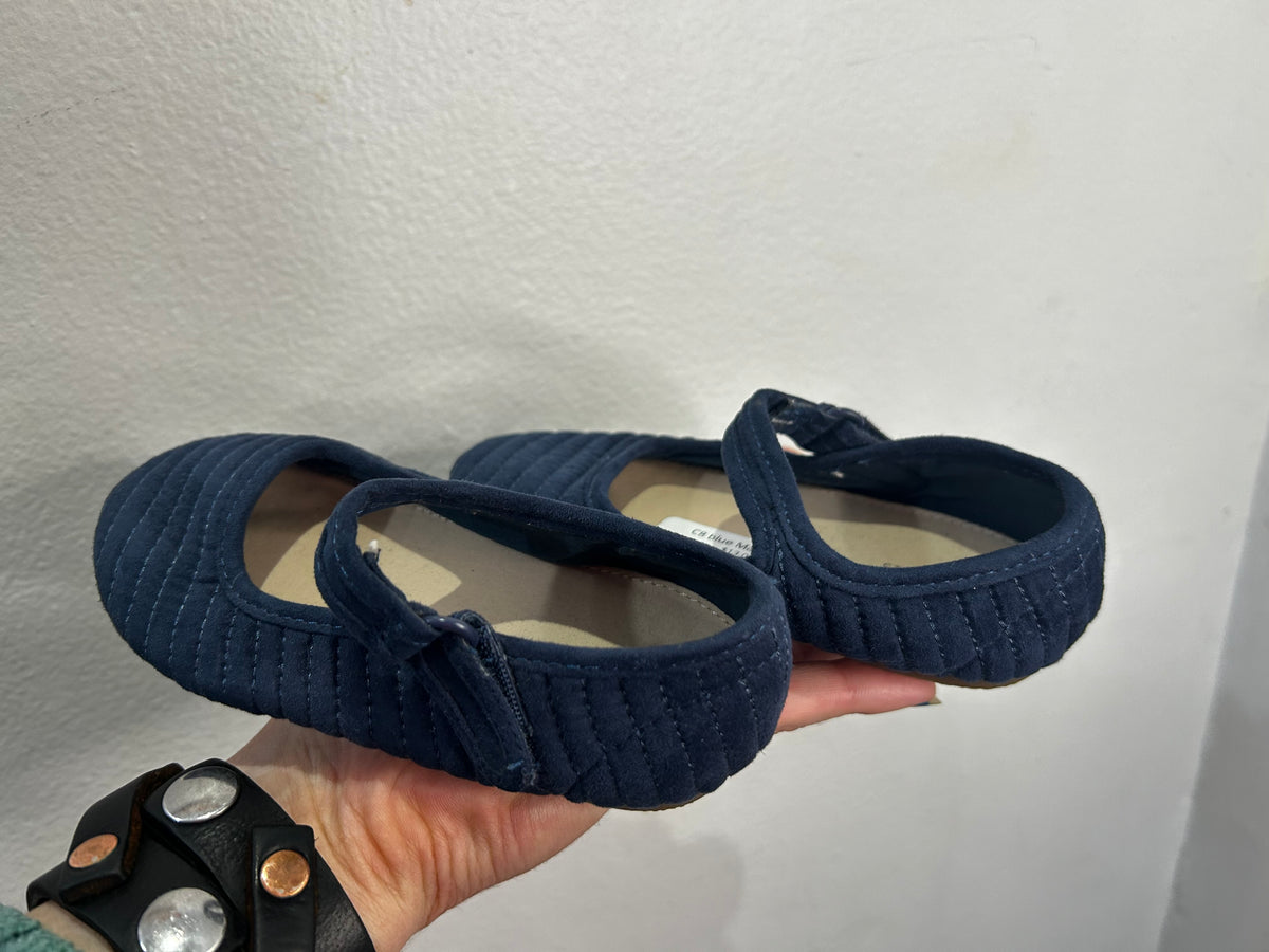 C8 blue Mary Janes
