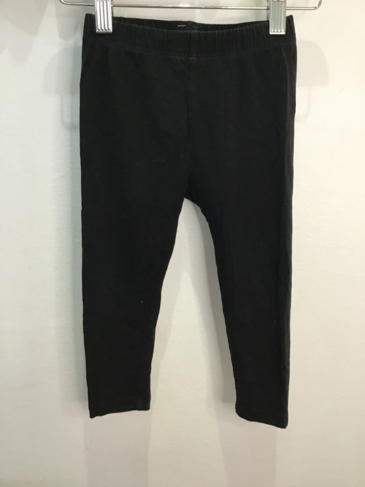 Leggings black 18-24m