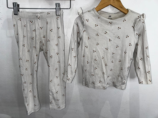 Cherries lounge set 2-3y*