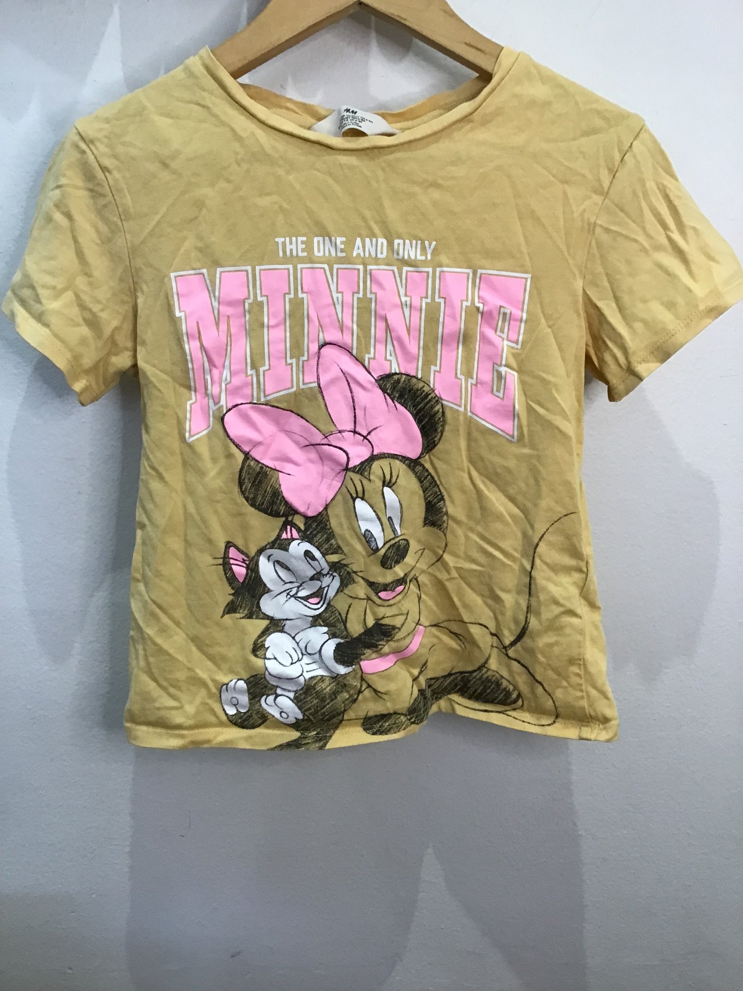 Tee Minnie yellow 6-7y
