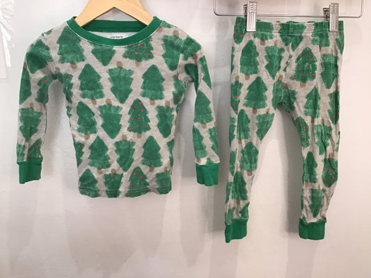 Christmas trees pyjamas 24m