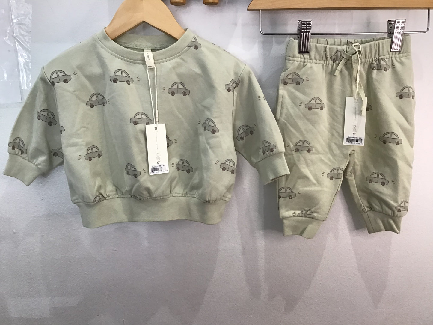 Quincy Mae cars jogger set 3m NEW