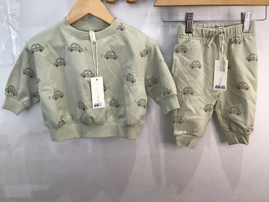 Quincy Mae cars jogger set 3m NEW