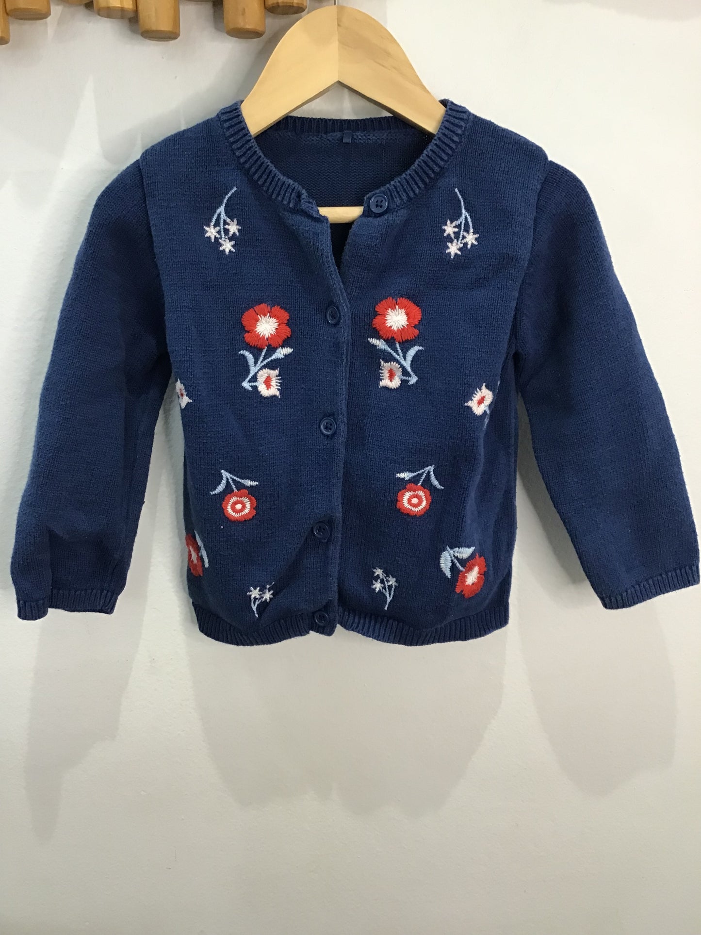 Embroidered cardigan 18-24m