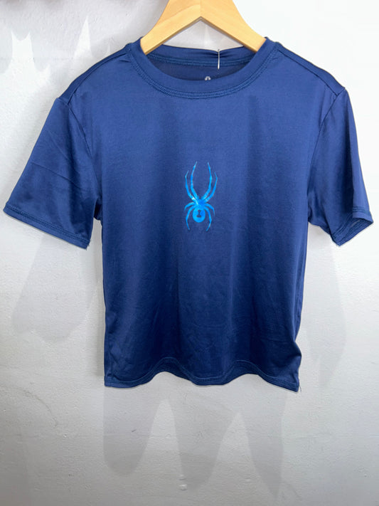 Blue swim tee 10-12y