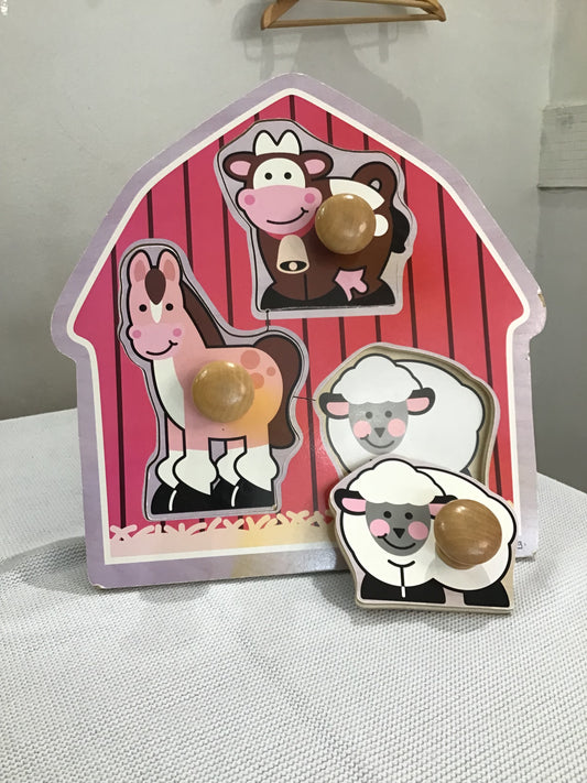 Melissa & Doug first barnyard puzzle