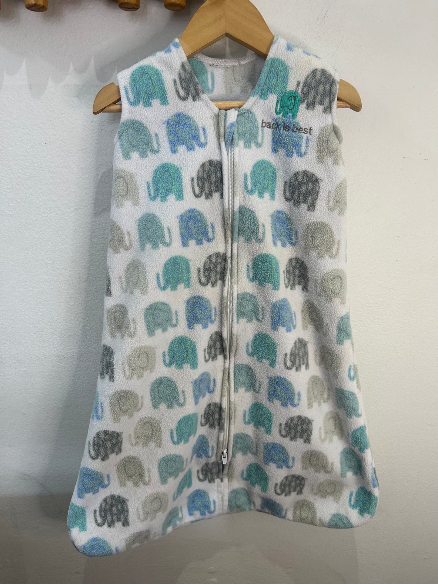 Halo fleece sleepsack 3-6m 1.5TOG elephants