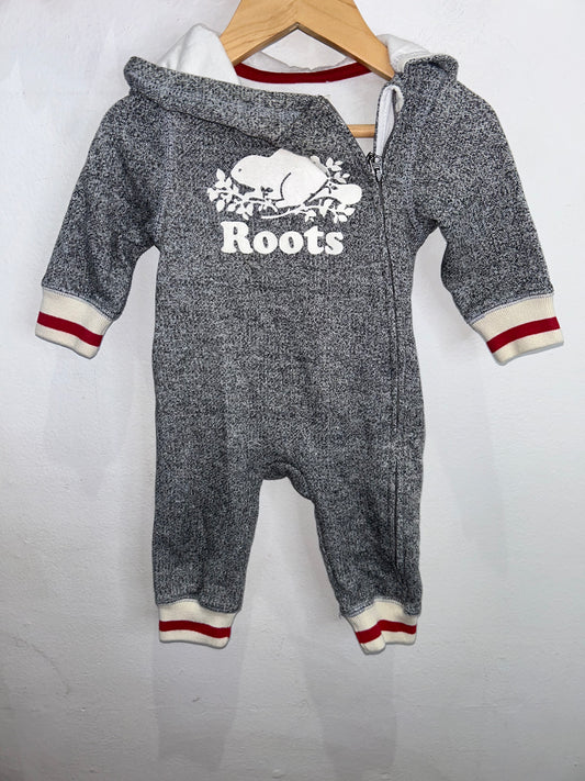 Roots classic cabin romper 3-6m