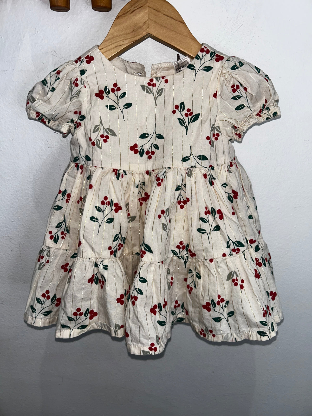 Holly berires dress 0-3m