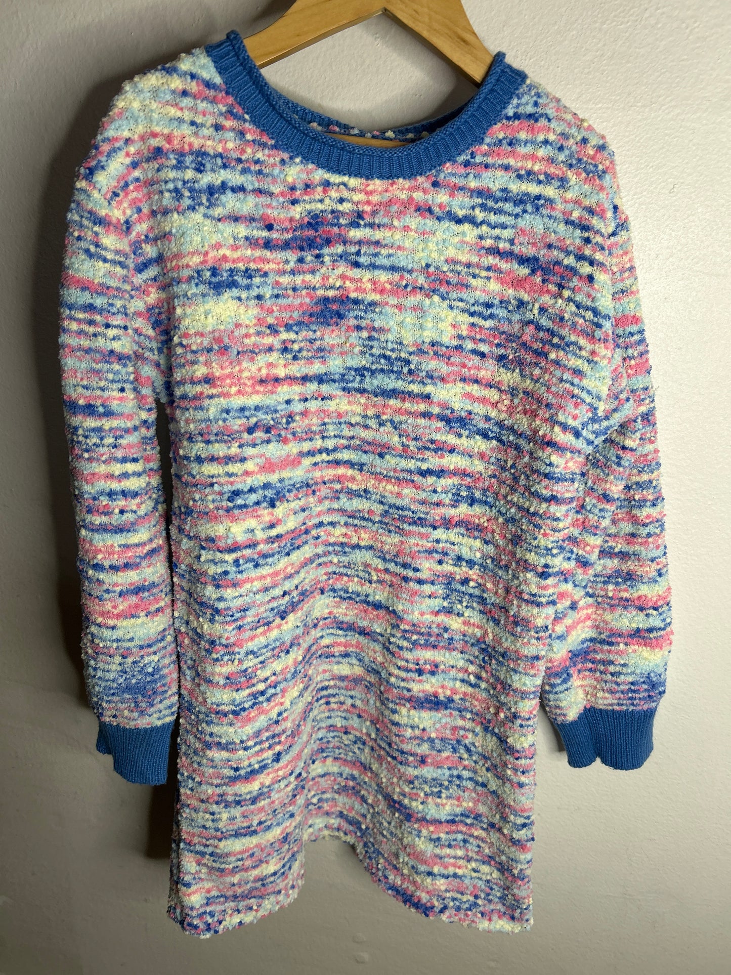 Hatley multi-color knit mini dress 7y