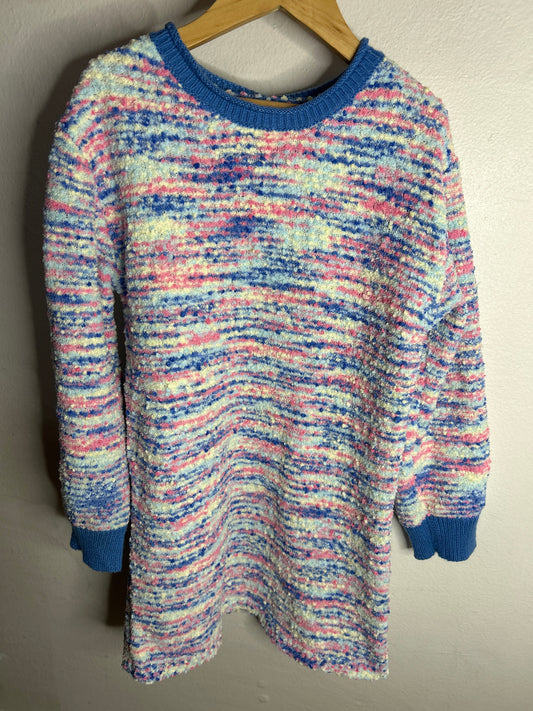 Hatley multi-color knit mini dress 7y