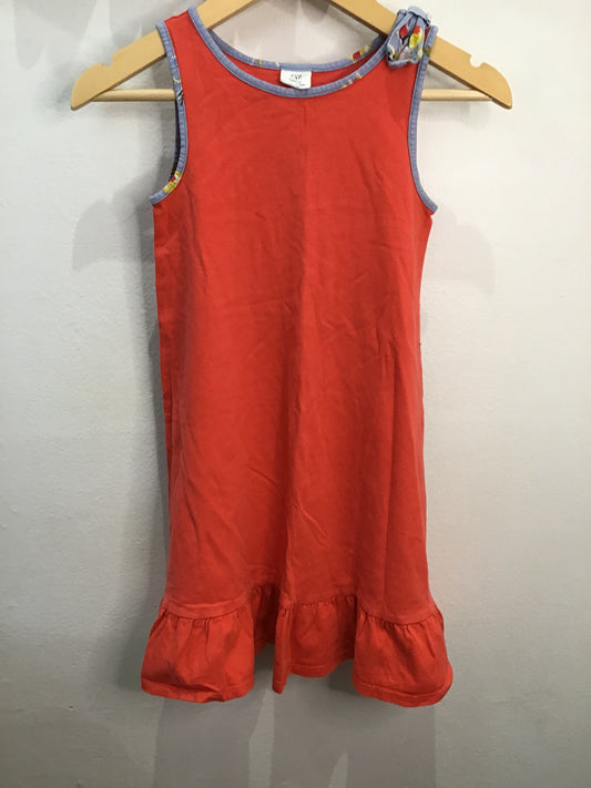 Dress red tanktop 5y