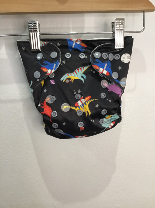 Reusable diaper (good for swim) - one size - rocketdino