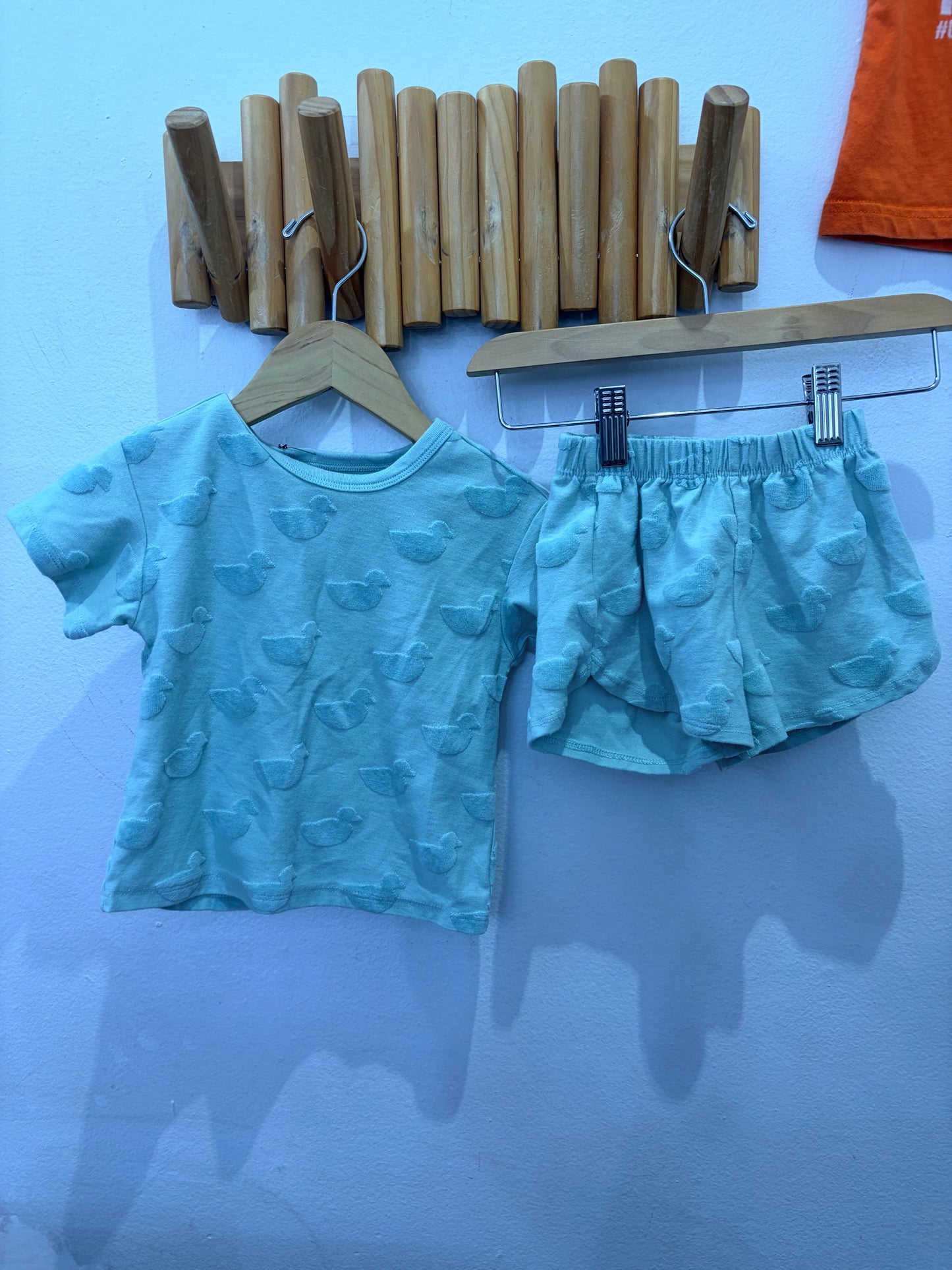 Ducks sage shorty set 18m
