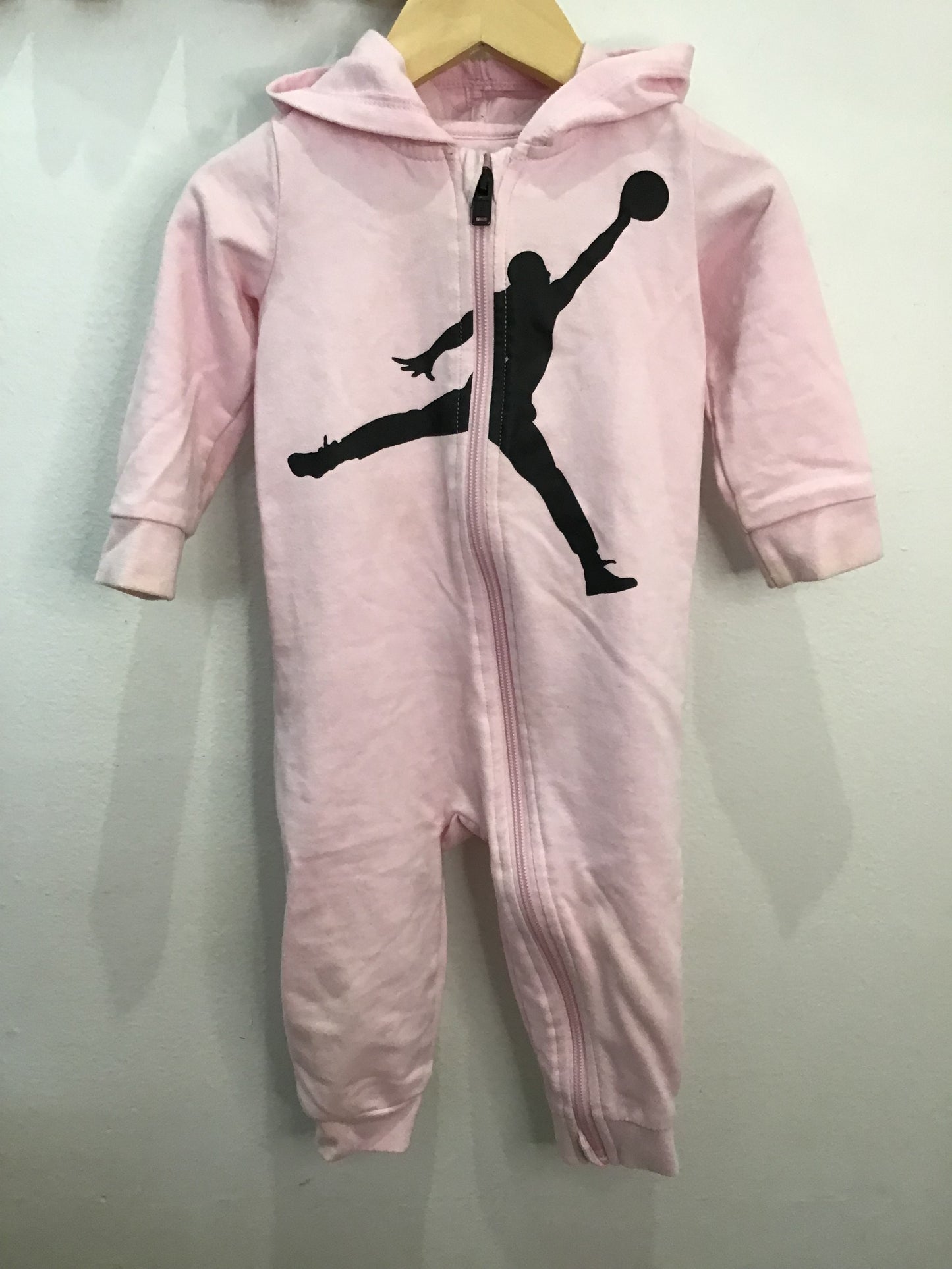 Romper pink Jordan 12m