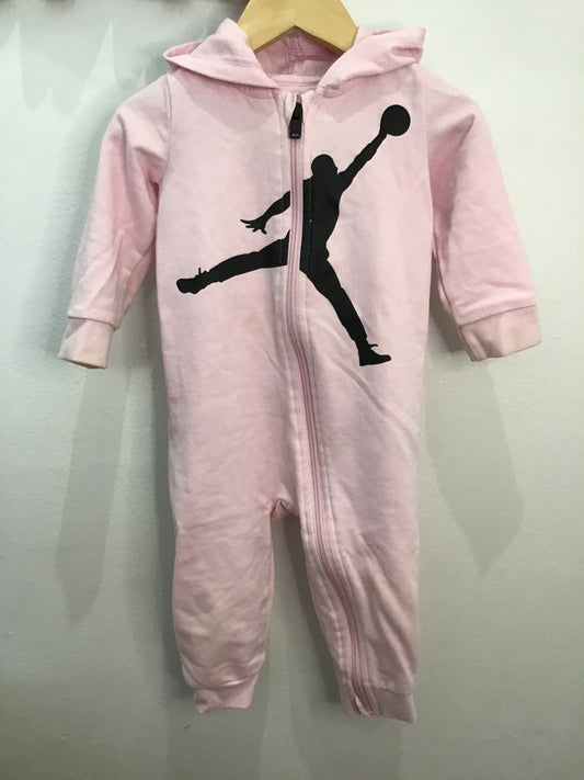Romper pink Jordan 12m
