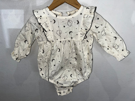 Ghost onesie 6-9m