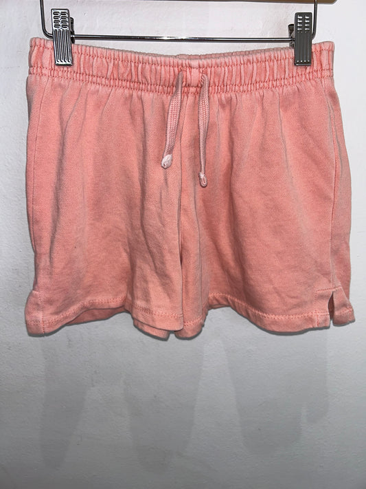 Peach jogger shorts 12-13y